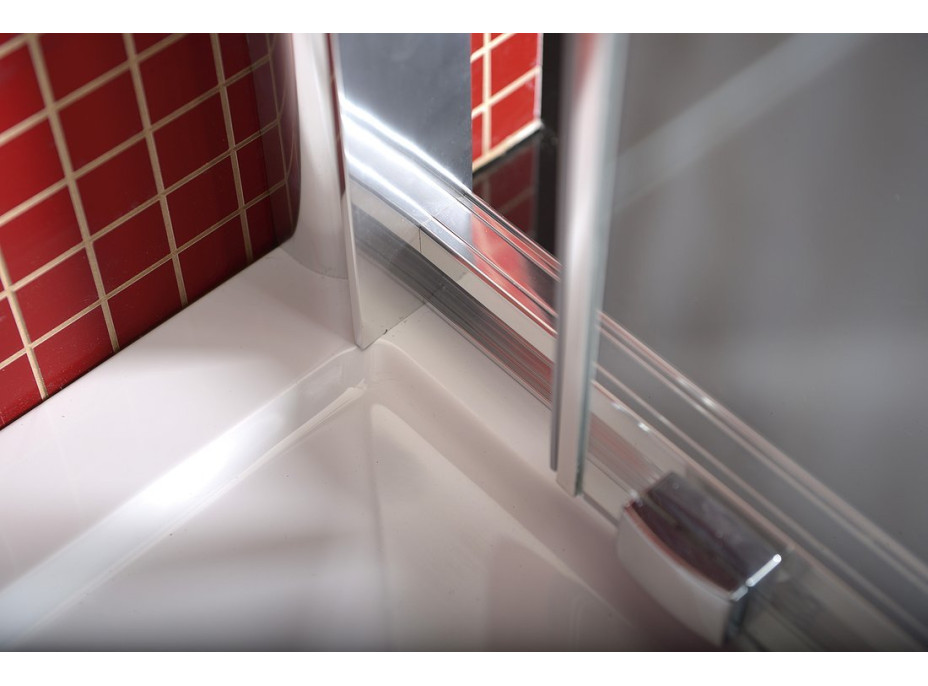 Polysan LUCIS LINE sprchové dveře 1200mm, čiré sklo DL1215