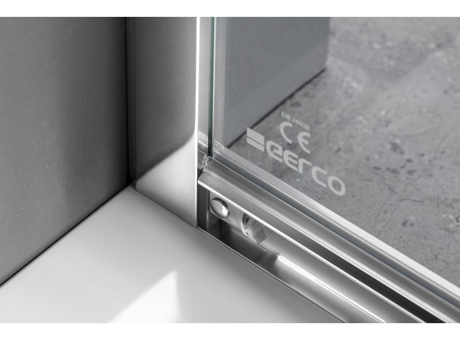 Gelco SIGMA SIMPLY sprchové dveře posuvné 1200 mm, sklo Brick GS4212