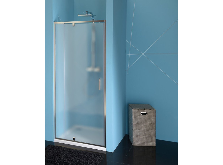 Polysan EASY LINE sprchové dveře otočné 880-1020mm, sklo BRICK EL1738