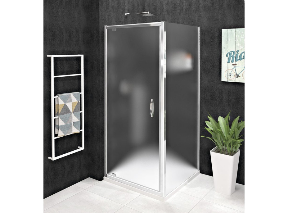 Gelco SIGMA SIMPLY sprchové dveře otočné, 900 mm, sklo Brick GS3899