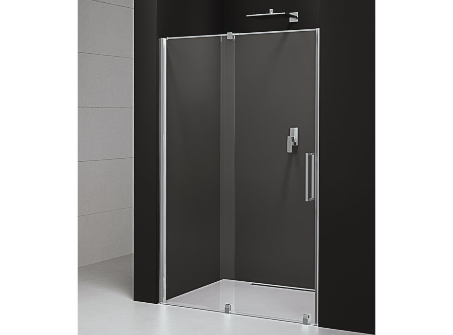 Polysan ROLLS LINE sprchové dveře 1100mm, výška 2000mm, čiré sklo RL1115