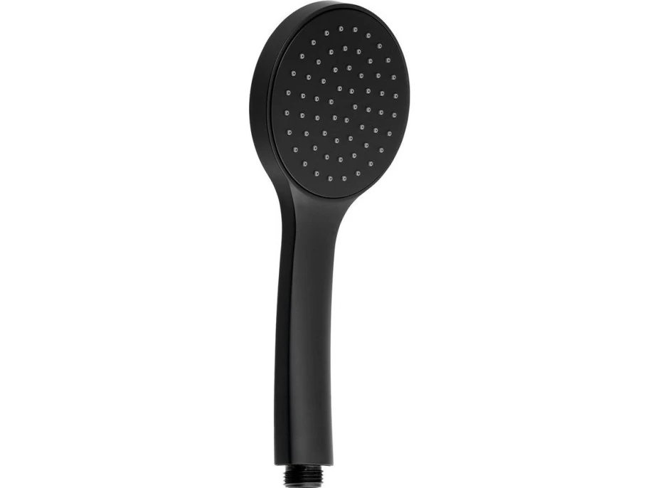 Sapho Ruční sprcha, průměr 102mm, ABS/černá mat SK736