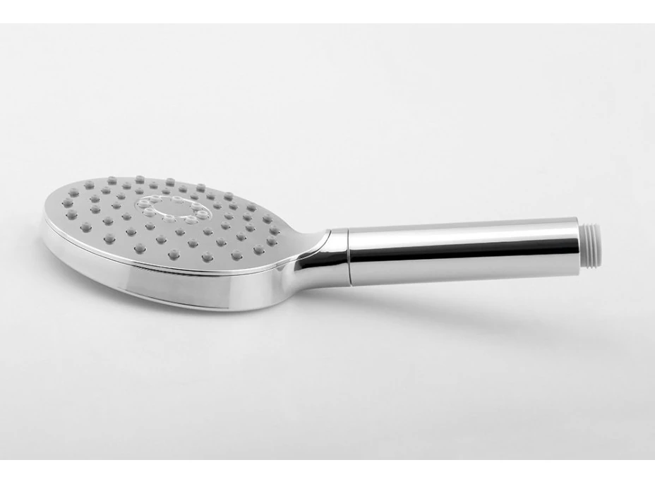 Sapho Ruční masážní sprcha otočná, 3 režimy, průměr 120mm, ABS/chrom 1204-32