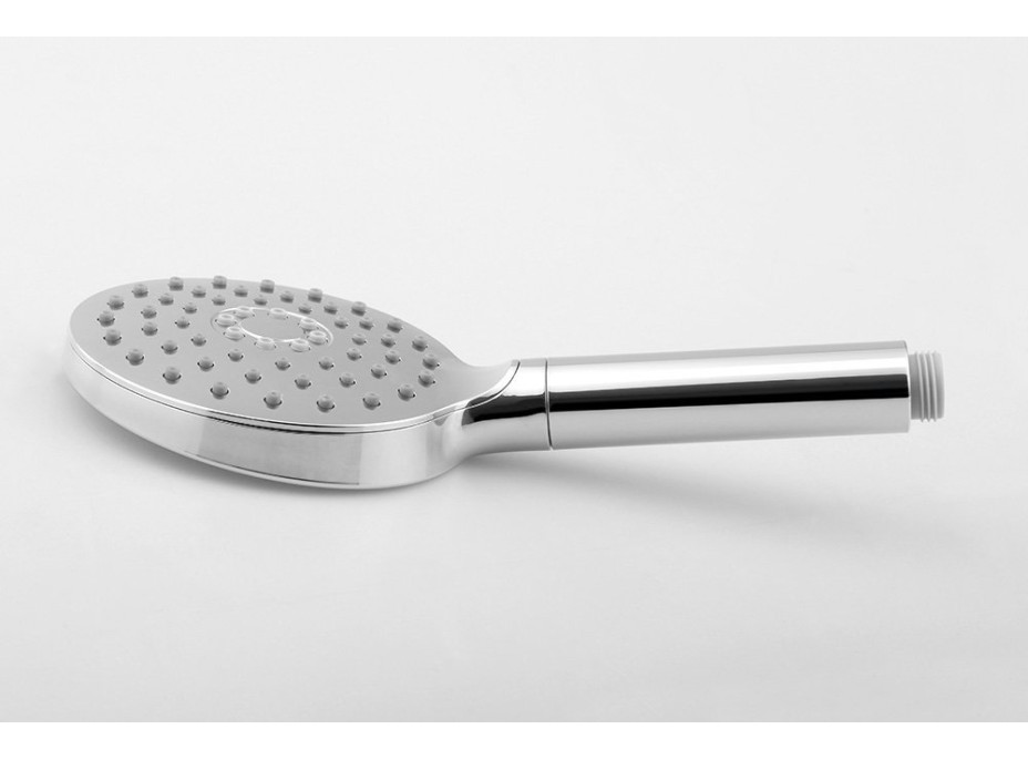 Sapho Ruční masážní sprcha otočná, 3 režimy, průměr 120mm, ABS/chrom 1204-32