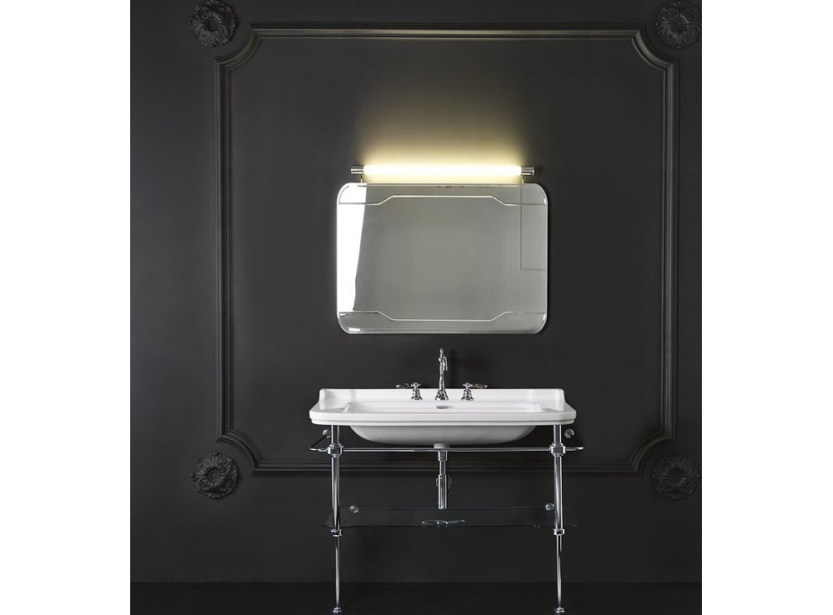 Kerasan WALDORF keramické umyvadlo 120x55cm, 3 otvory, bílá 4144K1-3