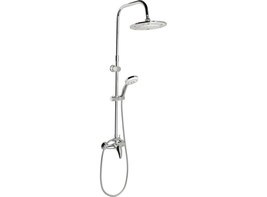 Aqualine KASIOPEA sprchový sloup s pákovou baterií, chrom 1107-48