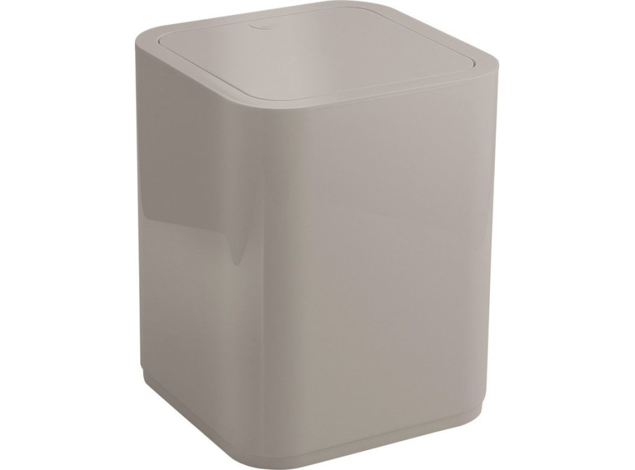 Gedy SEVENTY odpadkový koš výklopný, 8 l, plast ABS, béžová 630966
