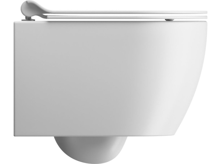 GSI PURA závěsná WC mísa, Swirlflush, 35x46cm, bílá dual-mat 880209