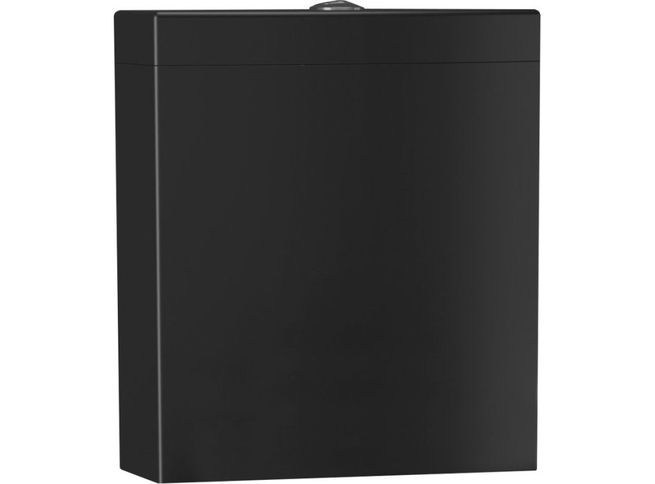 CREAVIT LARA keramická nádržka pro WC kombi, černá mat LR410-00SM00E-0000