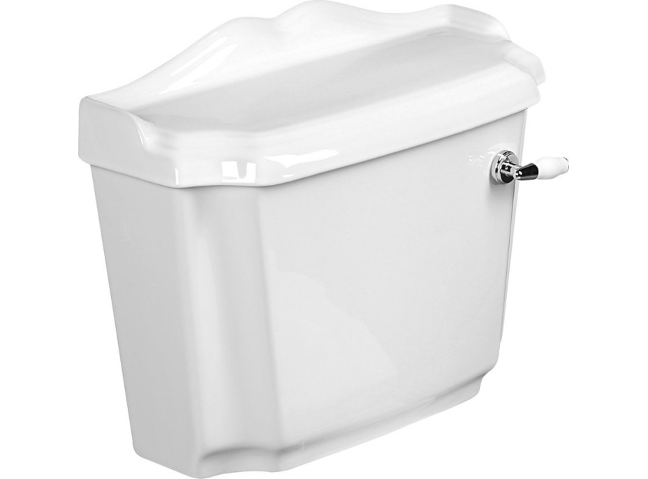 Aqualine ANTIK WC nádržka včetně splachovacího mechanismu, bílá AK107-208