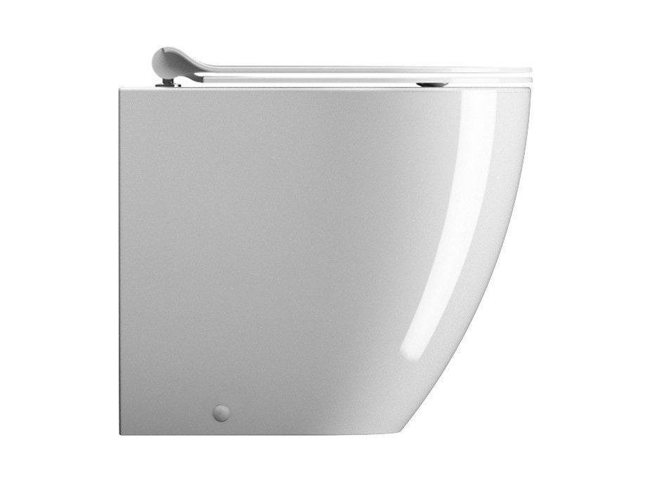 GSI PURA WC mísa stojící, Swirlflush, 36x50cm, spodní/zadní odpad, bílá ExtraGlaze 882011