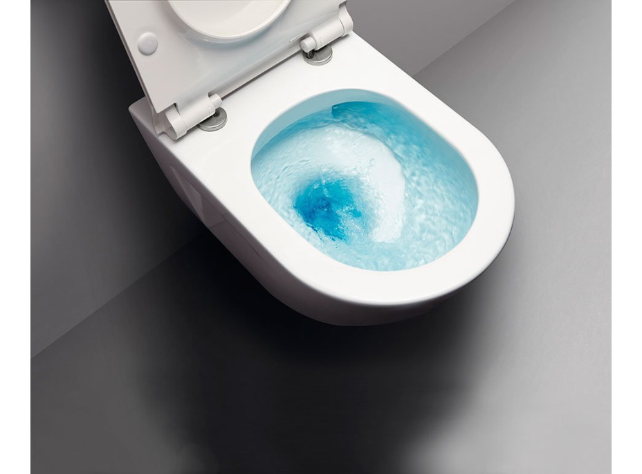 GSI NORM závěsná WC mísa, Swirlflush, 36x50cm, bílá ExtraGlaze 861611
