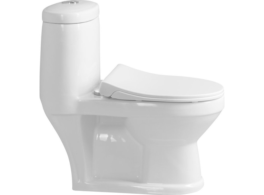 Aqualine PETIT WC kombi dětské, zadní/spodní odpad, bílá PT520