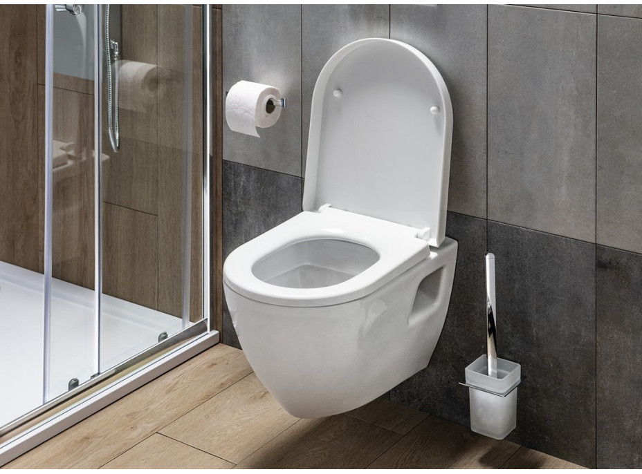 Aqualine DONA WC sedátko, Soft Close, bílá FD121