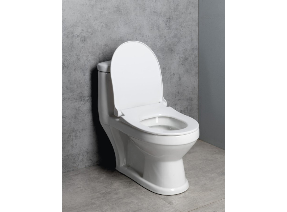 Aqualine PETIT WC kombi dětské, zadní/spodní odpad, bílá PT520