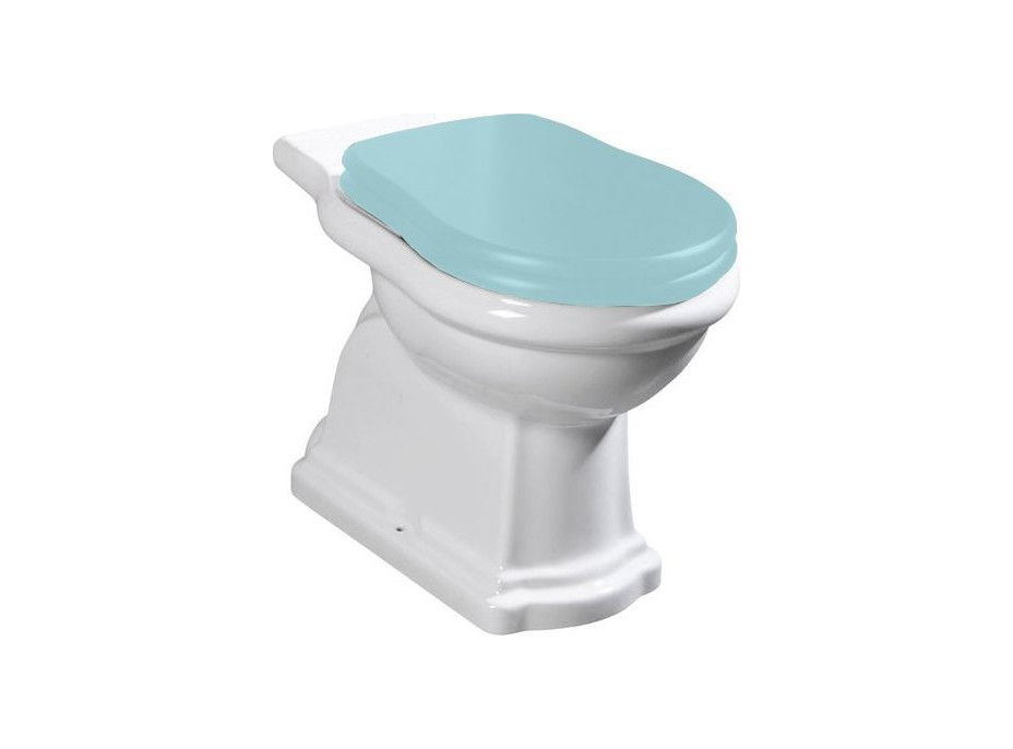 Kerasan RETRO WC kombi mísa 38, 5x72cm, spodní odpad, bílá 101201