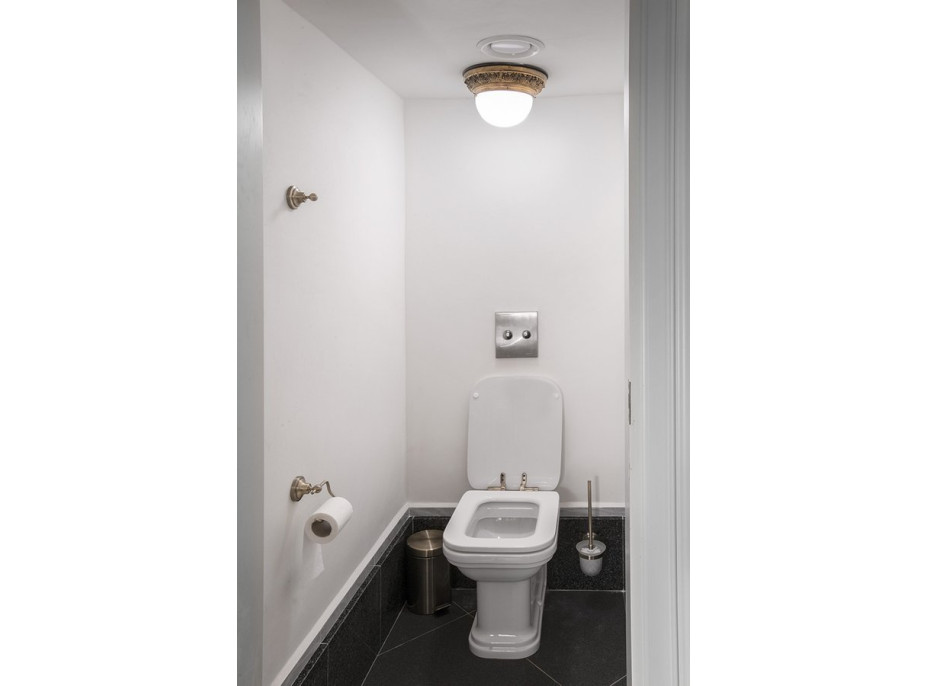 Kerasan WALDORF WC mísa stojící, 37x65cm, spodní/zadní odpad, bílá 411601