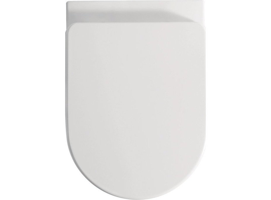 Kerasan FLO závěsná WC mísa, Rimless, 37x54cm, bílá 311101