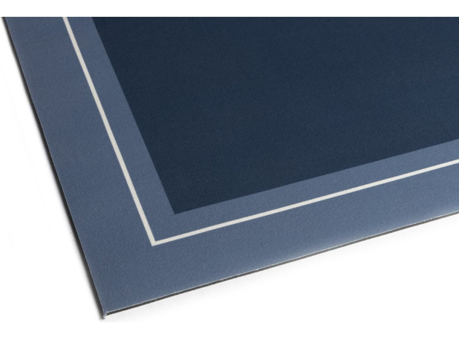 Aqualine Koupelnová předložka 50x80cm, absorpční, modrá PCD012