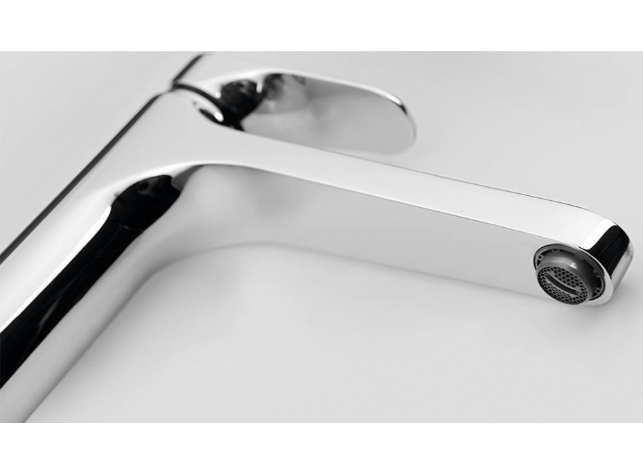 Sapho CORNELI stojánková umyvadlová baterie vysoká bez výpusti, prodloužená hubice, chrom CE07