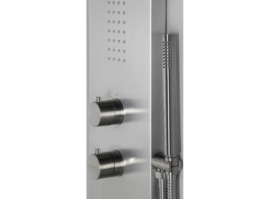 Sapho GRACE sprchový panel 220x1450 mm, nerez mat WN326