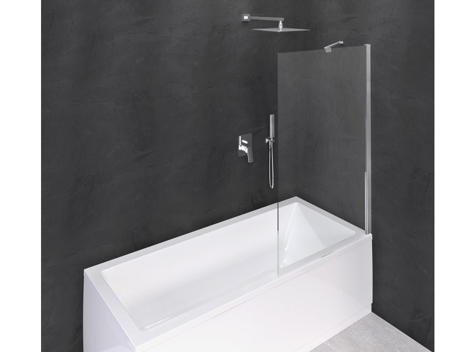 Polysan MODULAR SHOWER vanová zástěna 700x1500mm, čiré sklo BMS1-70