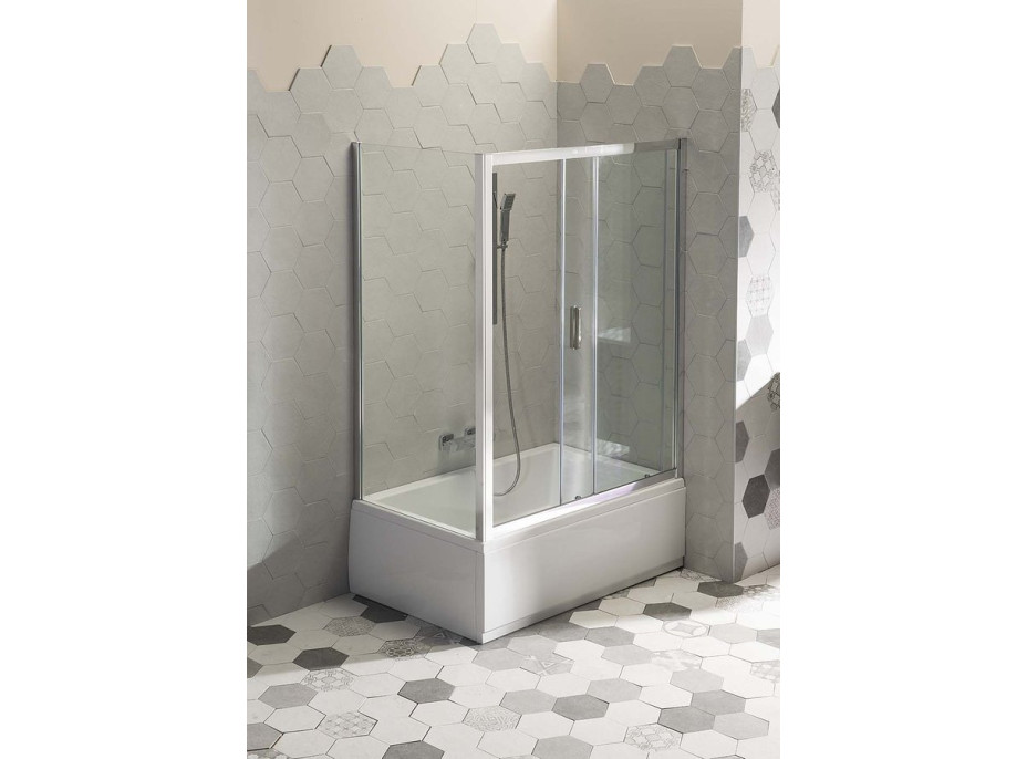 Polysan DEEP hluboká sprchová vanička, obdélník 120x75x26cm, bílá 71564