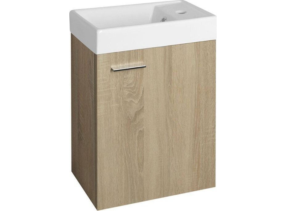 Aqualine Keramické umývátko, nábytkové, 40x22 cm, bílá DD4022