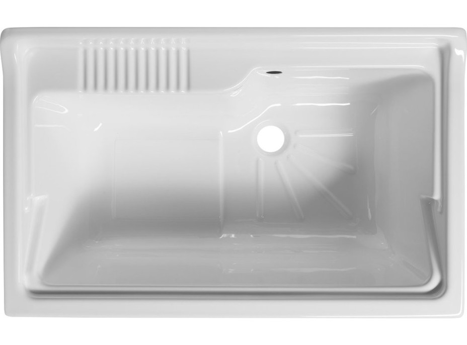 Aqualine Výlevka na skříňku 80x50cm, plast bílá PI8050