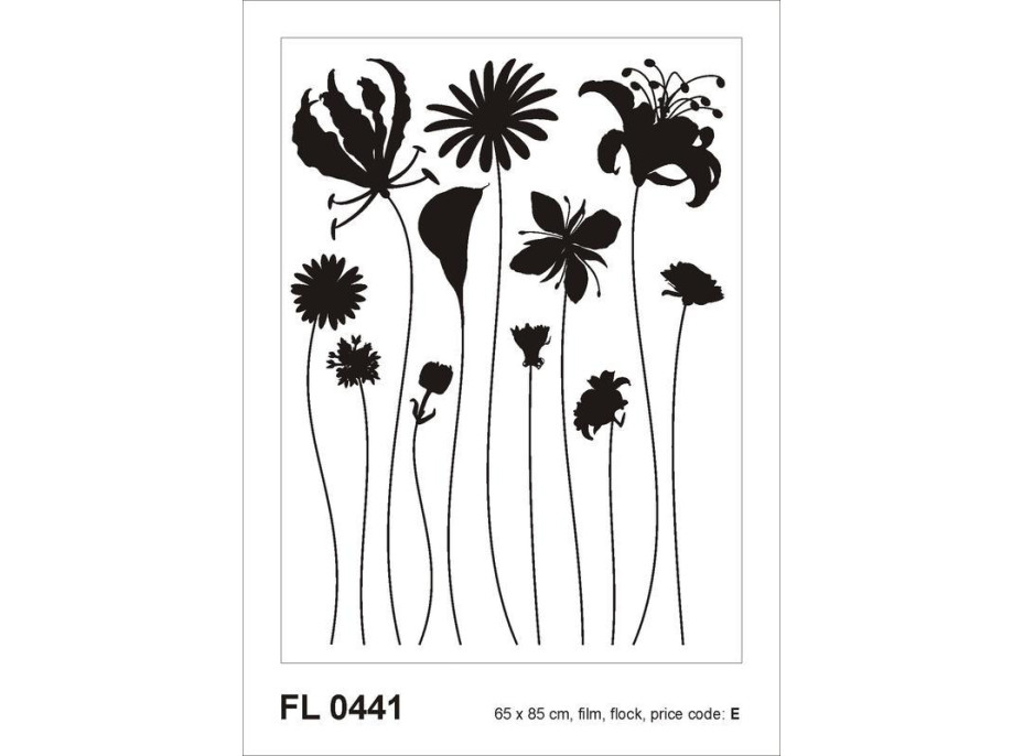 Designová samolepka FLORA
