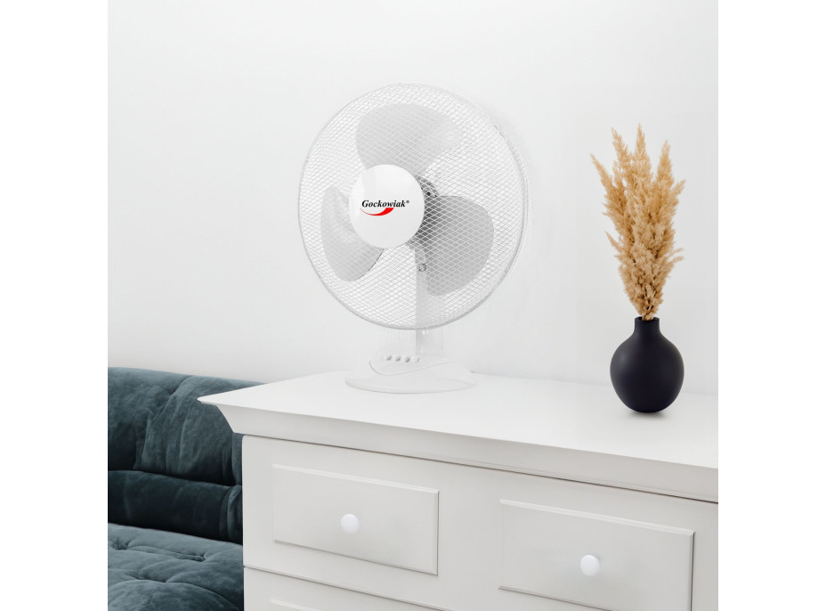 Stolní ventilátor FRIO - bílý