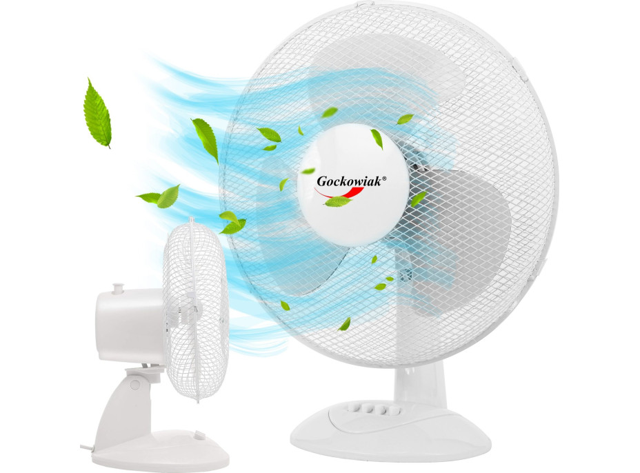 Stolní ventilátor FRIO - bílý
