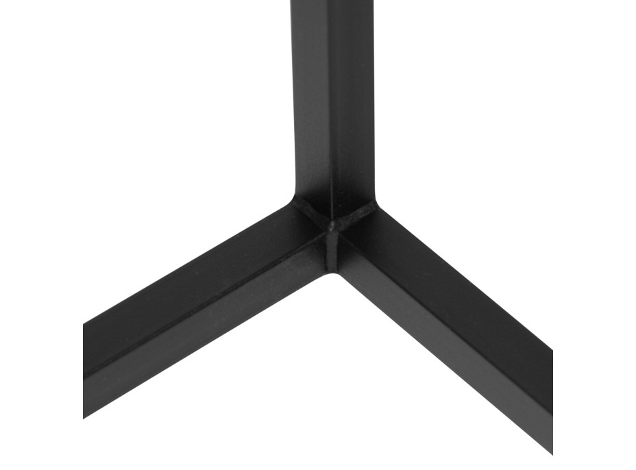 Konzolový stolek KENT - černý - kovový