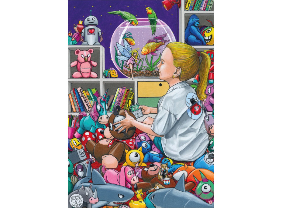 DINO Puzzle Pro Anežku XL 300 dílků