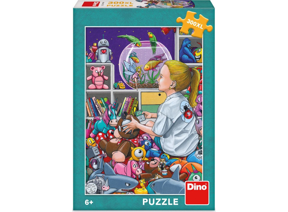 DINO Puzzle Pro Anežku XL 300 dílků