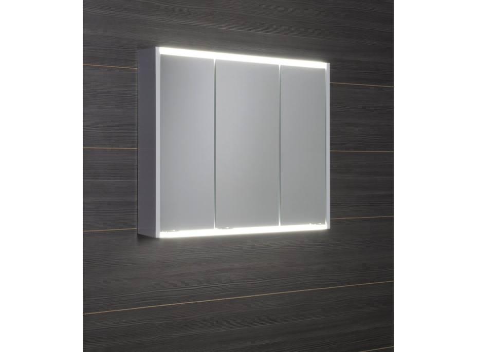 JOKEY BATU galerka 80x71x15cm, 2x LED osvětlení, bílá 1141131