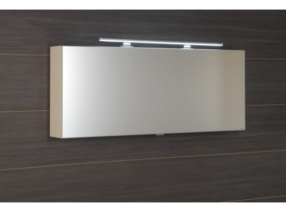 Sapho CLOE galerka s LED osvětlením 120x50x18cm, bílá CE120-0030