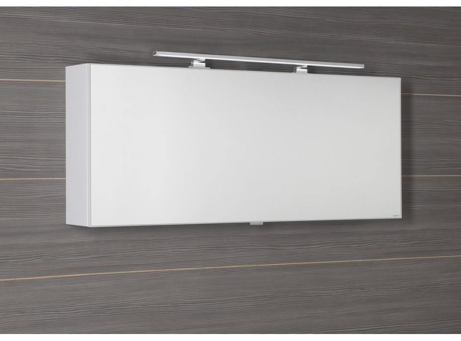 Sapho CLOE galerka s LED osvětlením 120x50x18cm, bílá CE120-0030