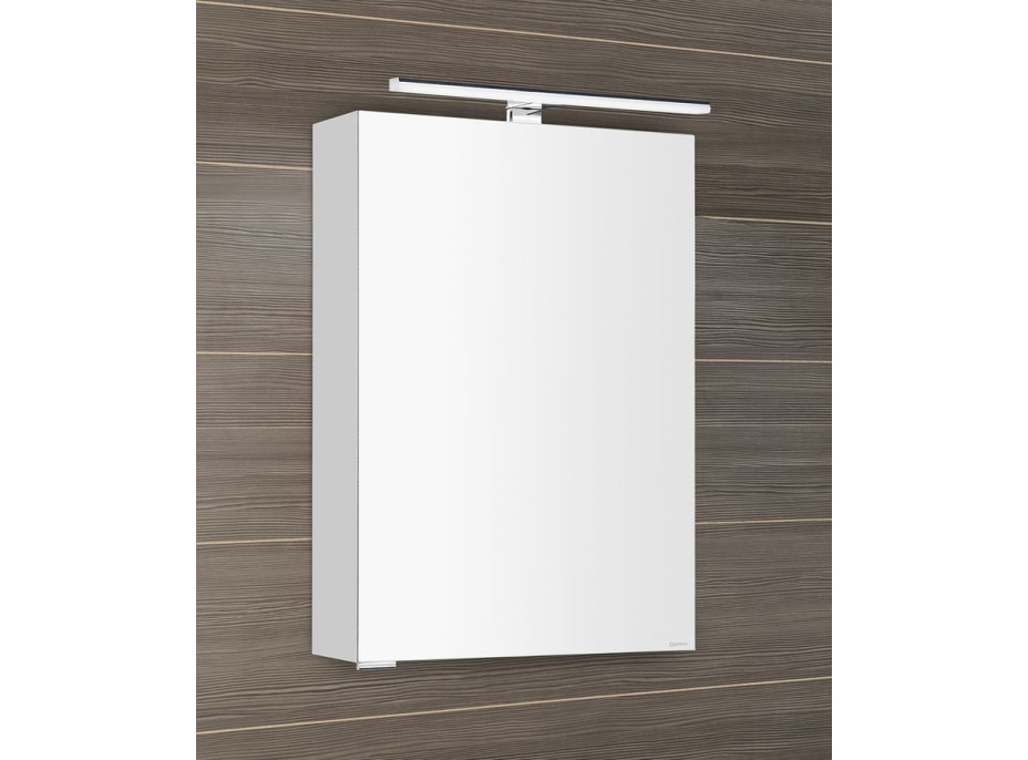 Sapho MIRRÓ galerka s LED osvětlením, 50x70x16cm, levá/pravá, bílá MC050-0030