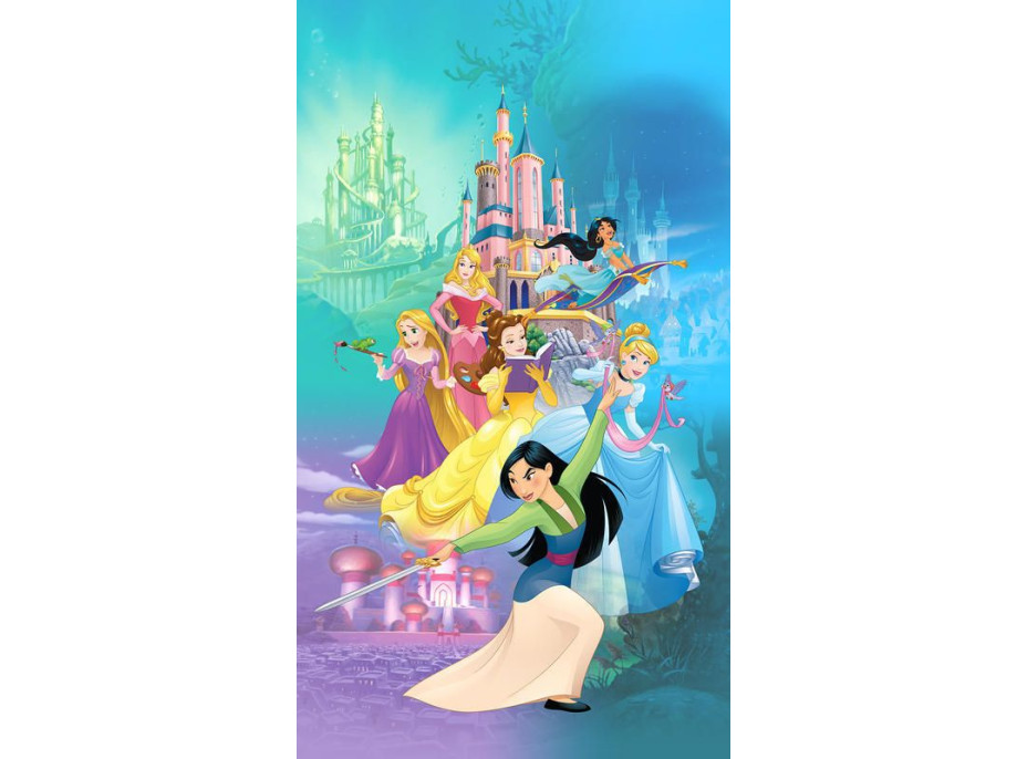 Dětský závěs DISNEY PRINCEZNY