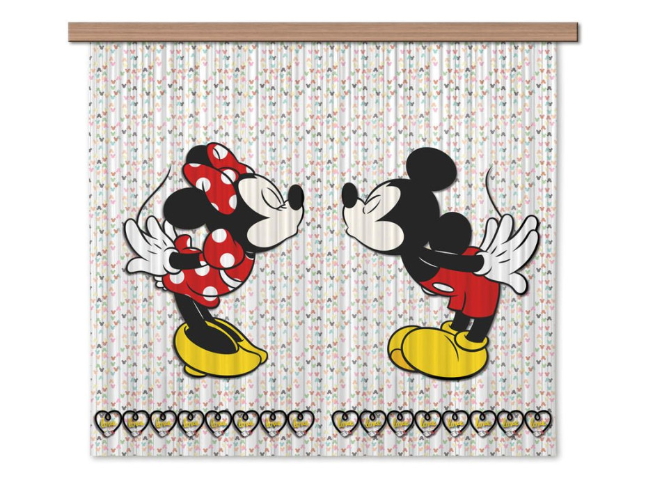Dětský závěs MICKEY MOUSE 180x160 cm