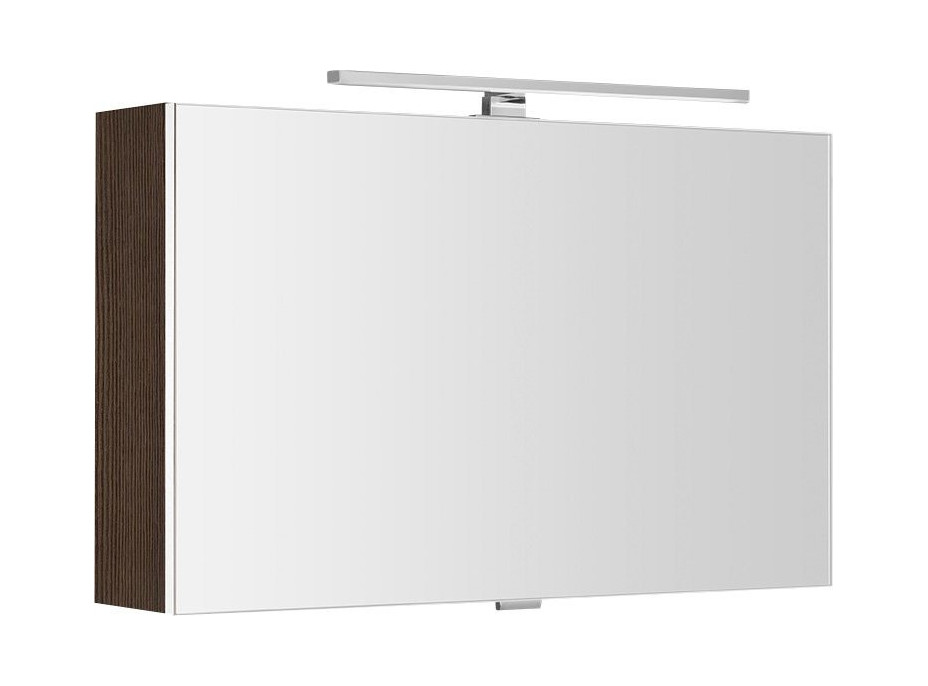 Sapho CLOE galerka s LED osvětlením 80x50x18cm, borovice rustik CE080-0016