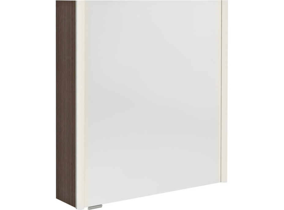 Sapho ALIX galerka s LED osvětlením 66x70x17, 5cm, levá/pravá, borovice rustik AX166-0016