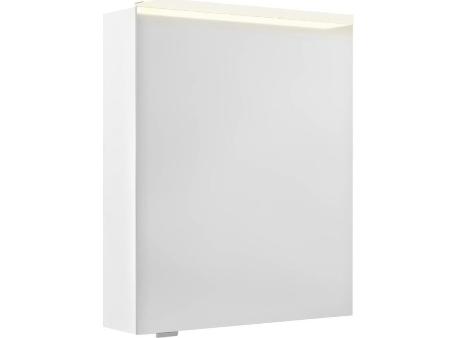 Sapho LINEX galerka s LED osvětlením, 60x70x15cm, levá/pravá, bílá LX060-0030