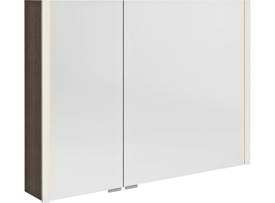 Sapho ALIX galerka s LED osvětlením 96x70x17, 5cm, borovice rustik AX196-0016