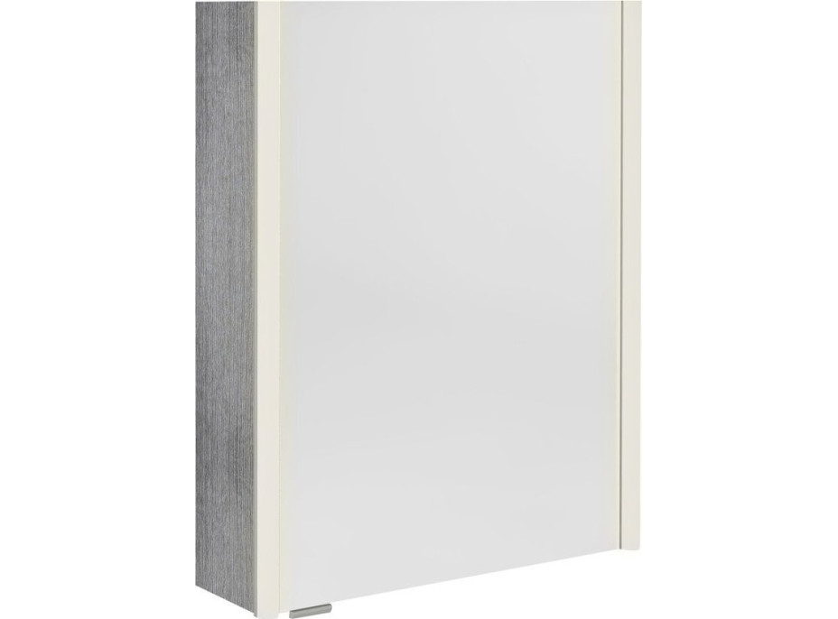 Sapho ALIX galerka s LED osvětlením 56x70x17, 5cm, levá/pravá, dub stříbrný AX156-0011