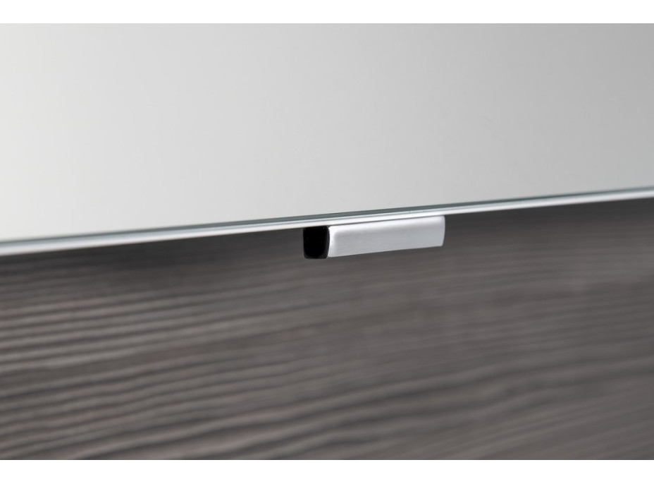 Sapho CLOE galerka s LED osvětlením 100x50x18cm, dub stříbrný CE100-0011