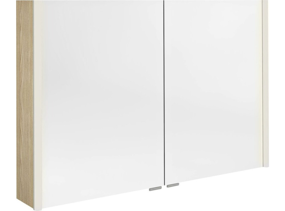 Sapho ALIX galerka s LED osvětlením, 106x70x17, 5cm, jilm bardini AX106-0013