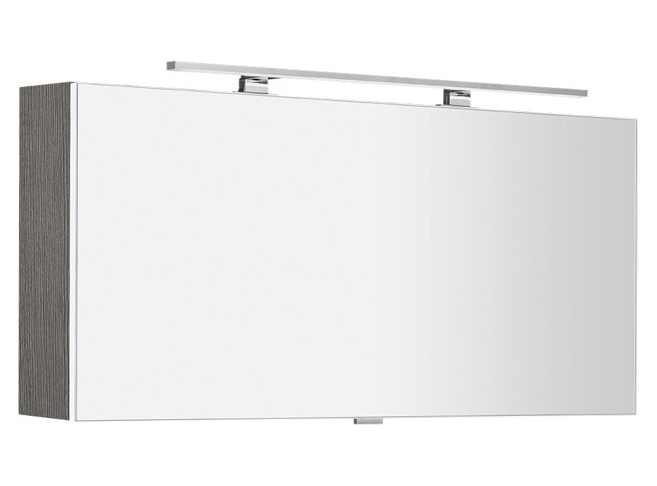Sapho CLOE galerka s LED osvětlením 120x50x18cm, dub stříbrný CE120-0011