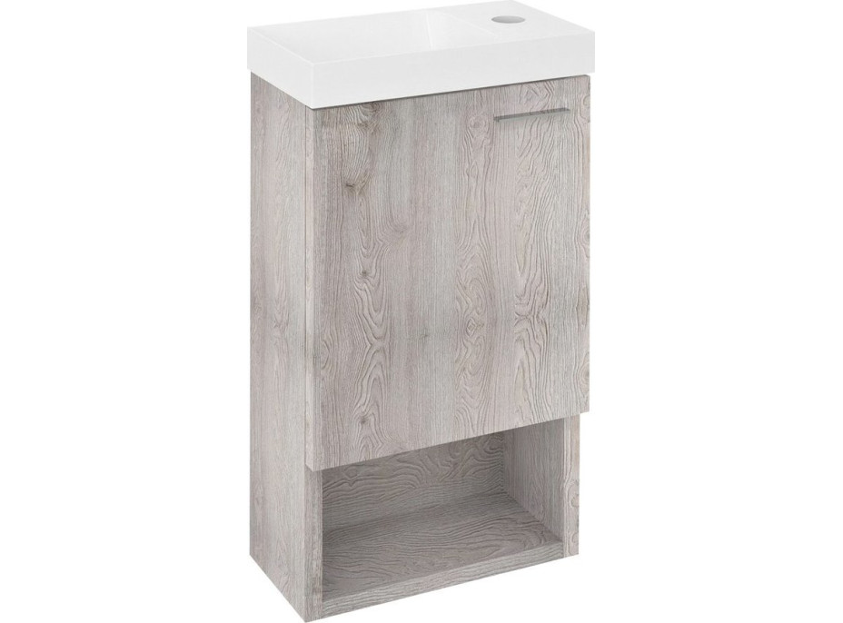 Sapho LATUS XI umyvadlová skříňka 30x53x16, 5cm, dub Mocca LT711-1212